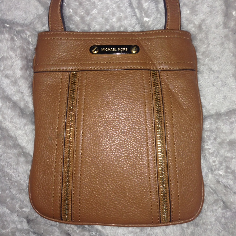 Authentic Cognac Michael Kors crossover