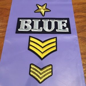 Hot Trend 😊 Iron on patches - set of 4
