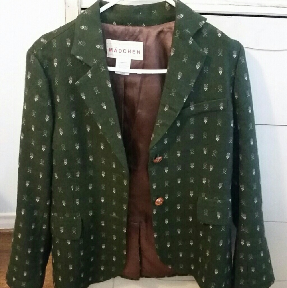 Anthropologie Madchen Forested Blazer