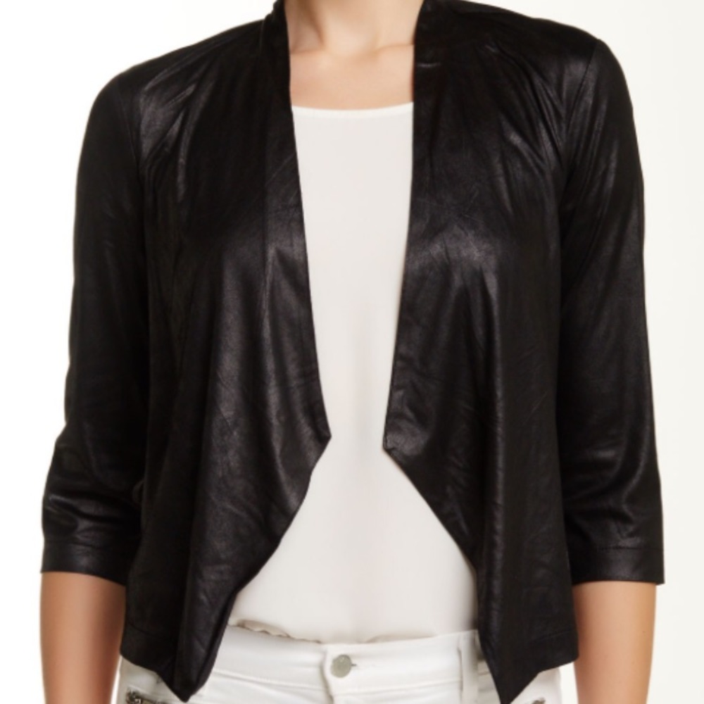 BB Dakota Greison Drapey Faux Suede Jacket