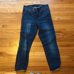 J. Crew cropped Reid jeans