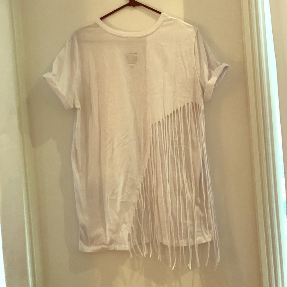RtA Fringe Back Tee