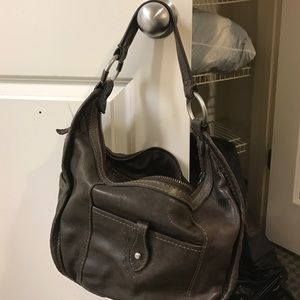 100% leather Abercrombie purse