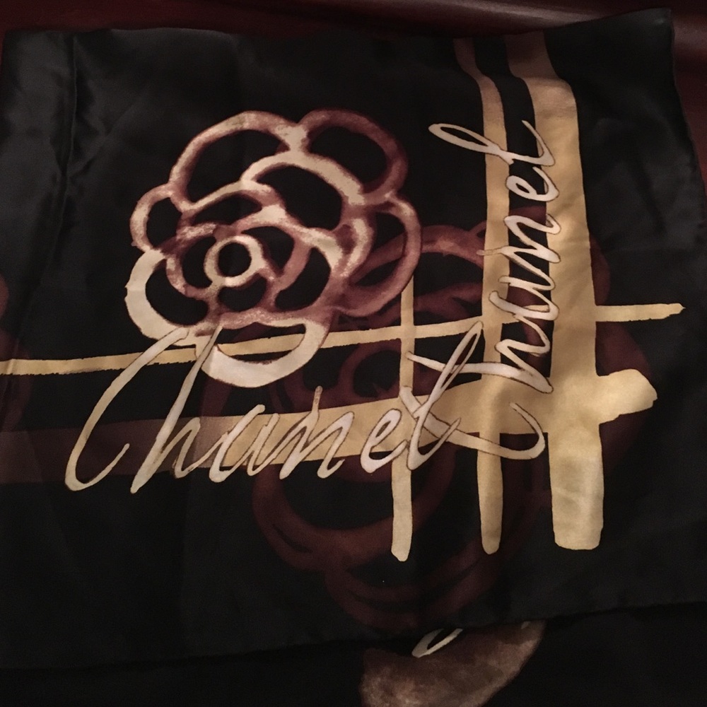 Chanel silk scarf!!
