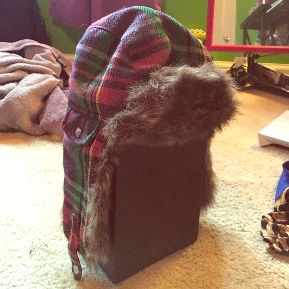 Plaid hat