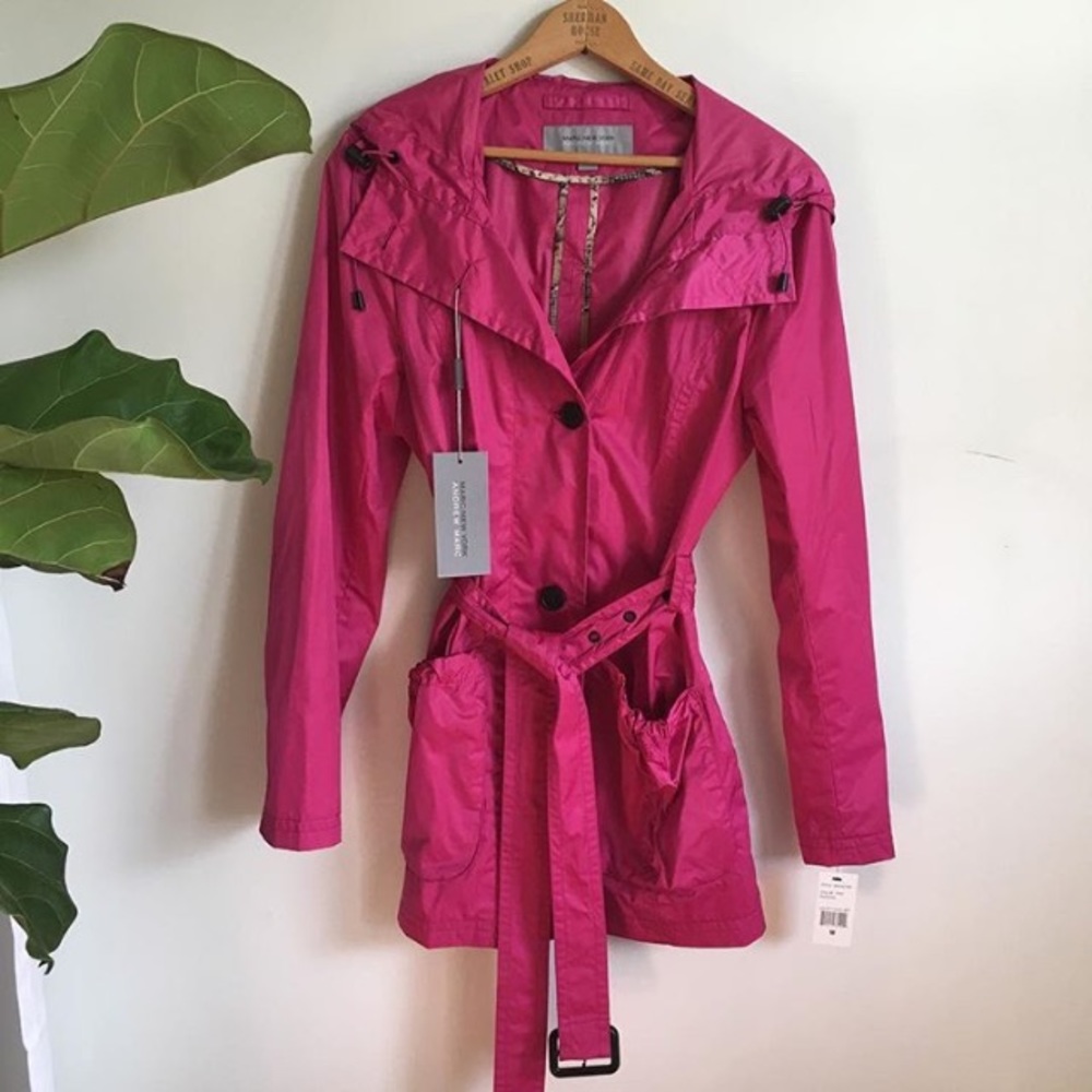 Andrew Marc, Fuschia trenchcoat