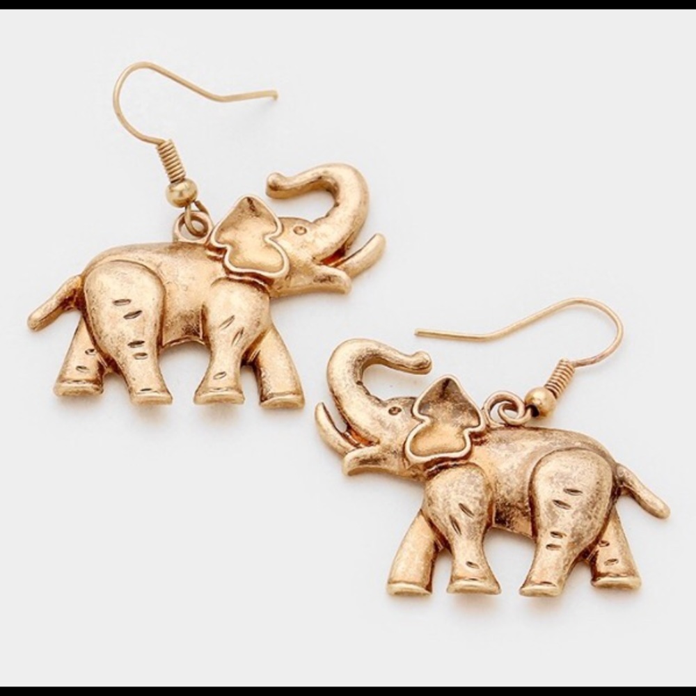 Elephant earrings