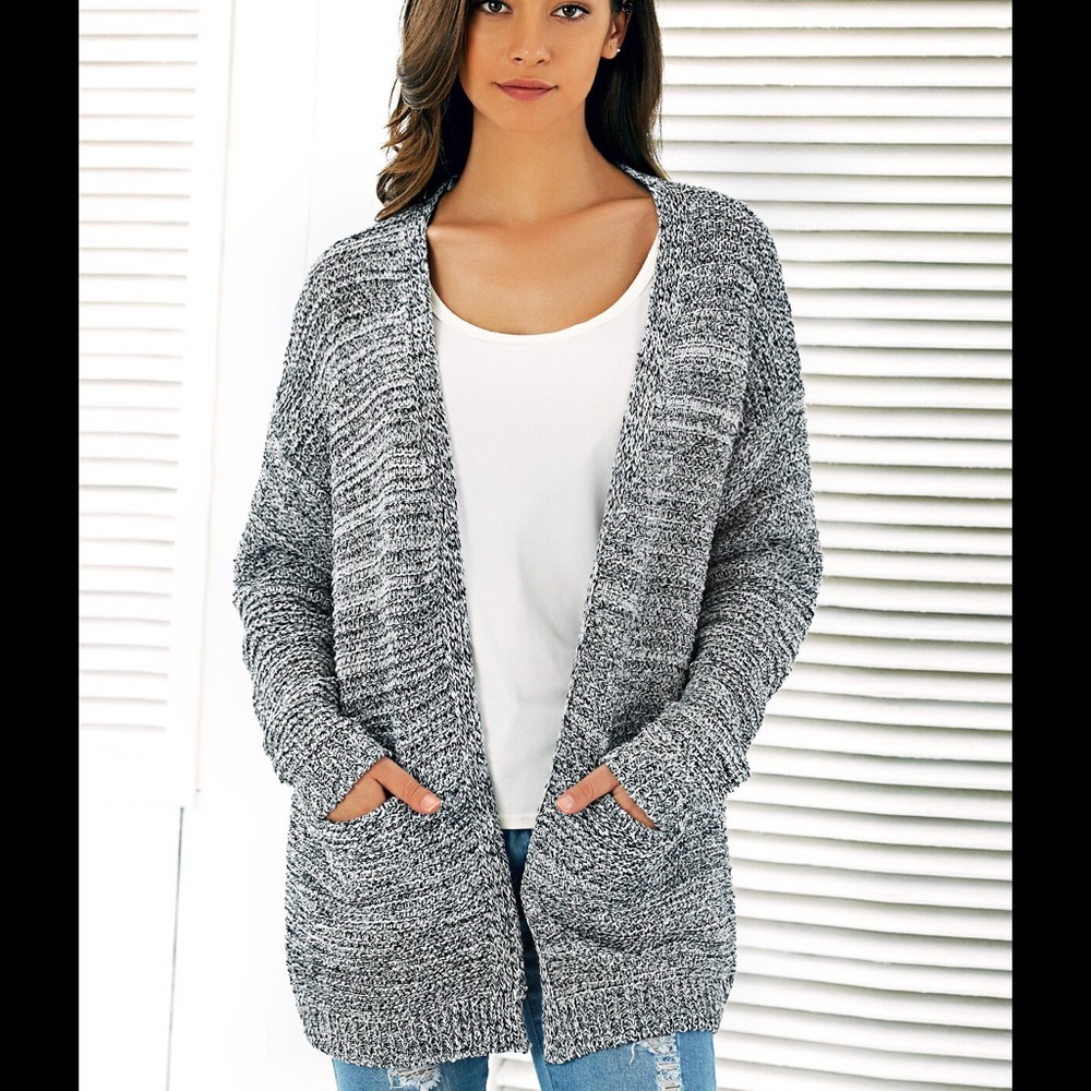 Soft Warm Cardigan With Pockets