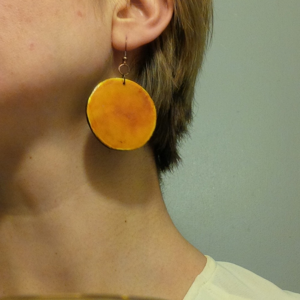 NWOT handmade in Brazil earrings