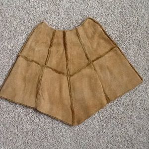 Ugg Australia chestnut Shearling Poncho