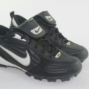 Nike Black Softball Baseball Wmns Cleats Size 8.5
