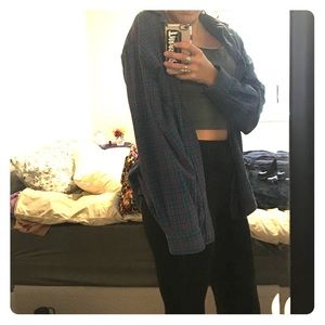 Comfy oversized flannel