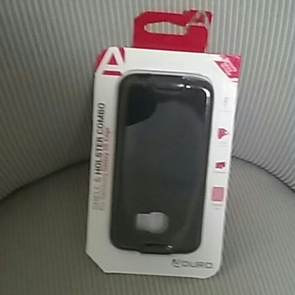 Galaxy S6 Edge shell & holster case