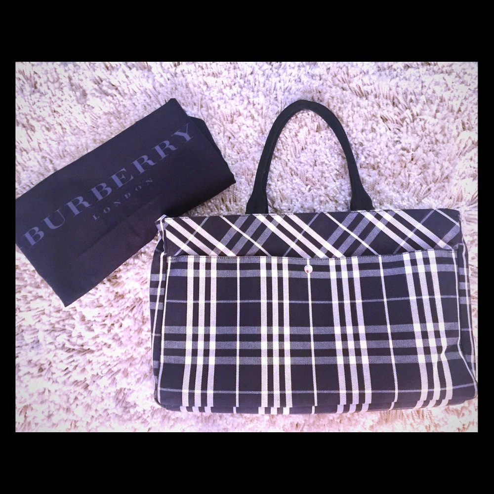 Authentic Burberry Large Tote