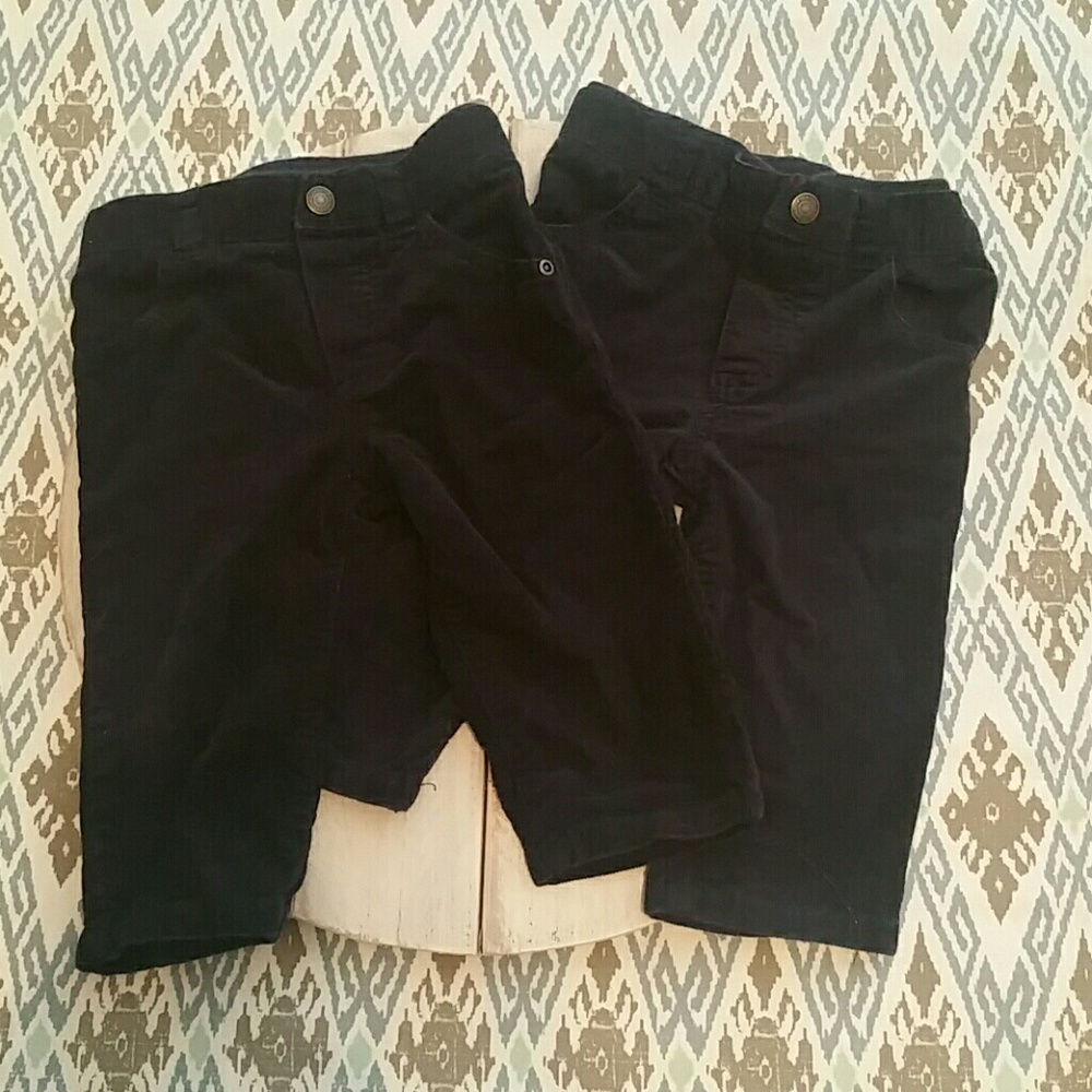 Boy's Corduroy Twin Pants Set