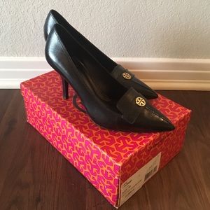 Tory Burch Robinson Mid-Heel Pump