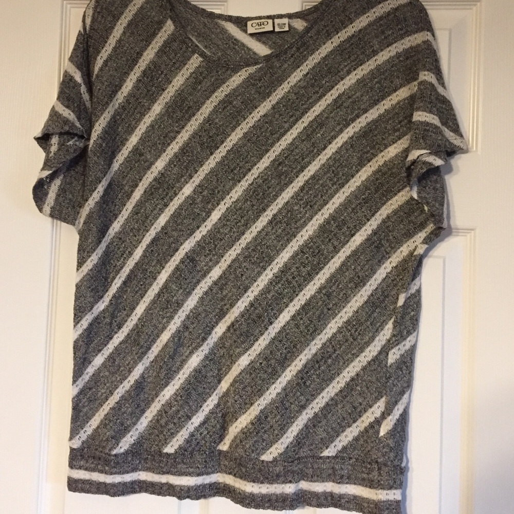 Cato shirt sleeve shirt.  Size 22/24W