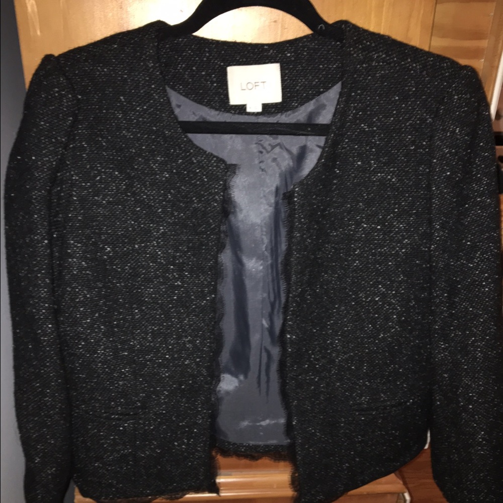 The Loft tweed jacket