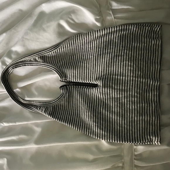 Striped halter top - Picture 1 of 2