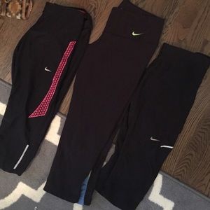 3 Nike workout pants