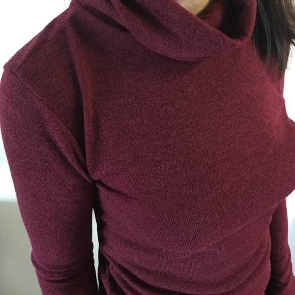 Lace Up Open Back Sweater Top - Picture 4 of 4