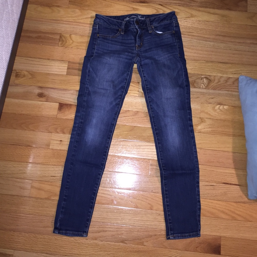 Light wash jeggings