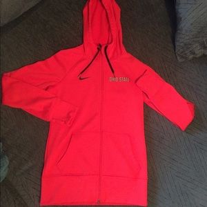 Ohio State Nike thermal fit full zip