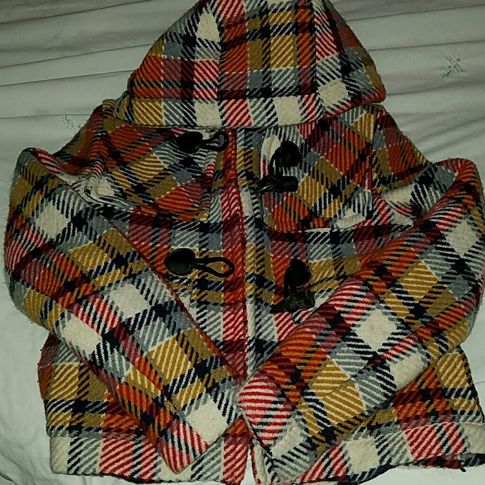 Zara short coat xs
