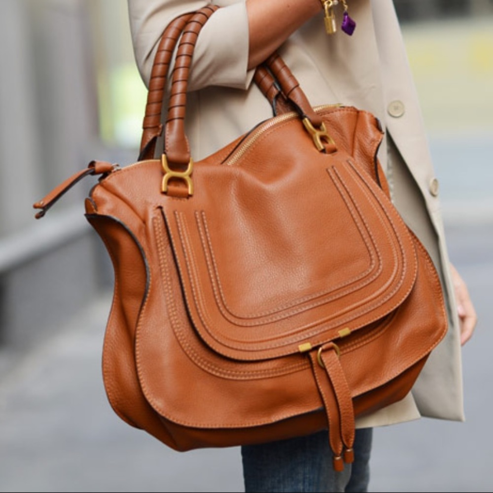 ❌SOLD❌Marcie Large Leather Satchel