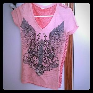 Angel and Diamond Buckle shirt