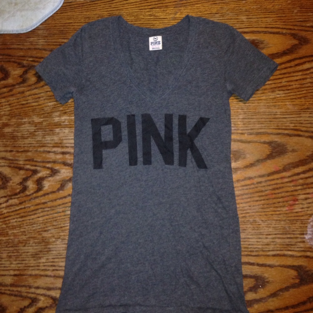 XS Grey PINK T-Shirt