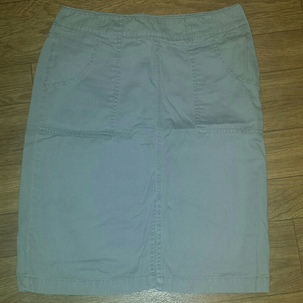 Khaki skirt