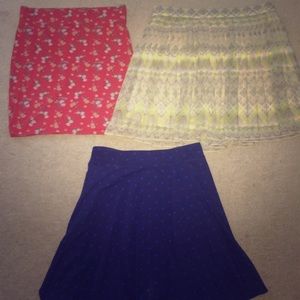 3 skirts