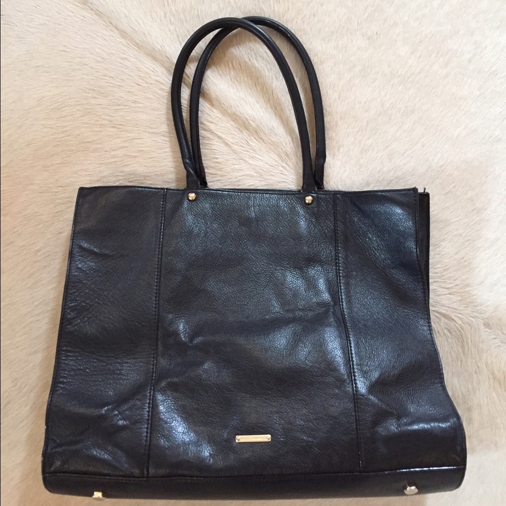 Rebecca Minkoff Large M.A.B. Tote black leather