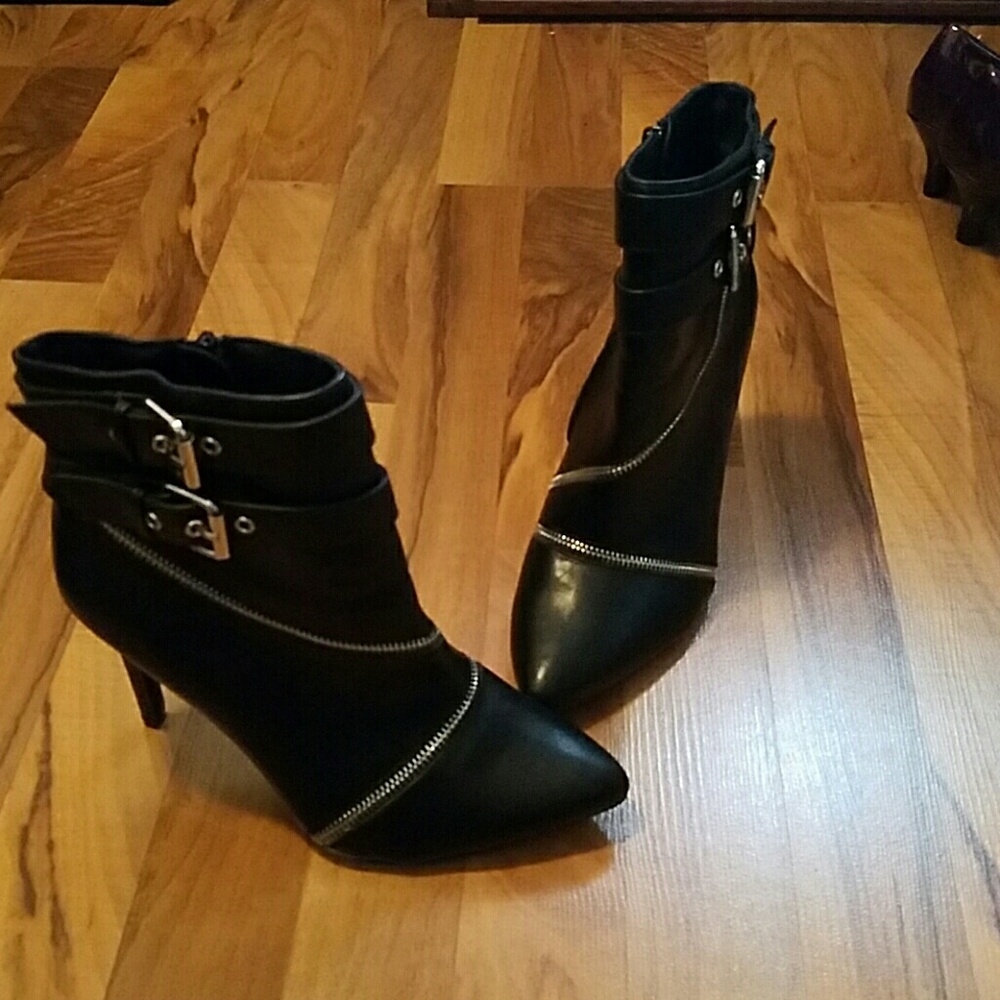 Black booties