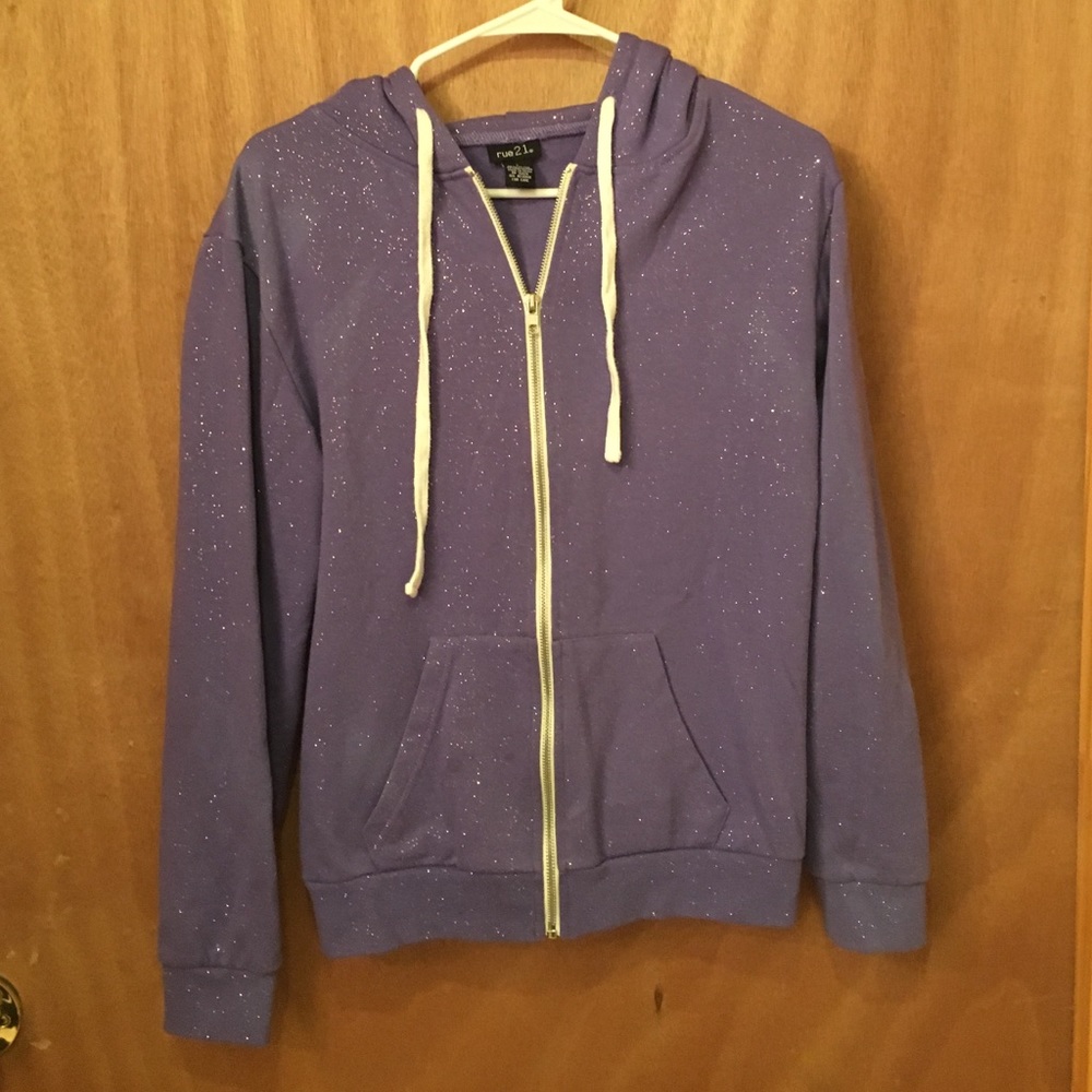 Zip up sweatshirt
