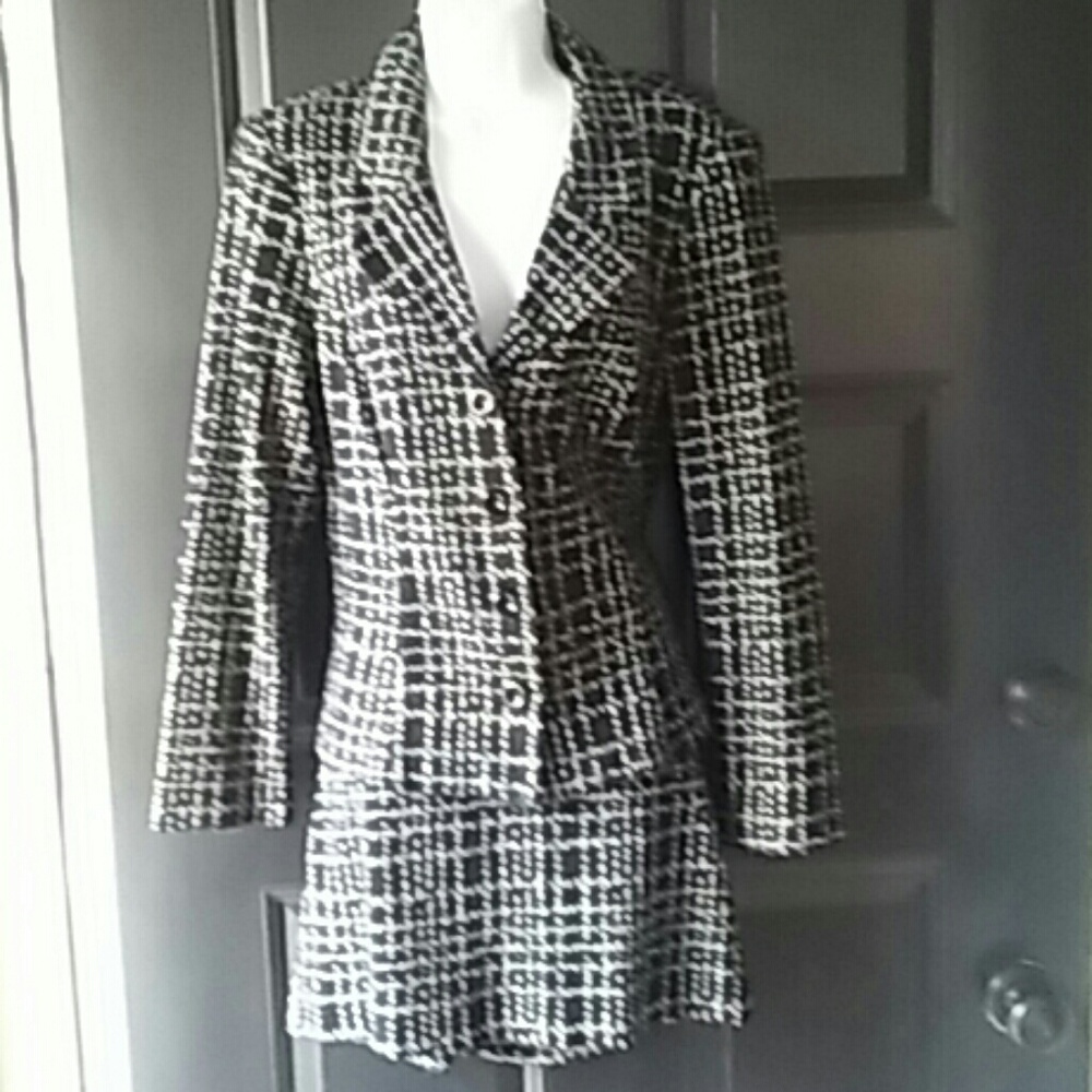 VGC My Michelle black white jacket mini skirt 13