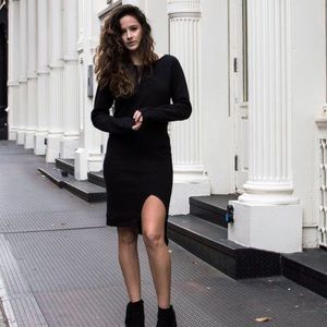 ⭐️LAST CHANCE⭐️OAK Long Split-Front Pullover Dress
