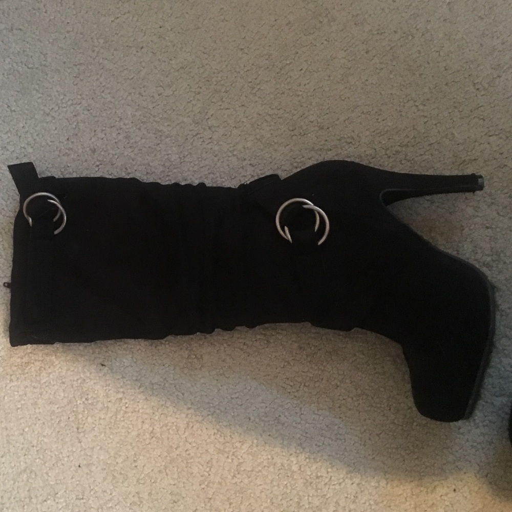 Black Suede Boots ❤️