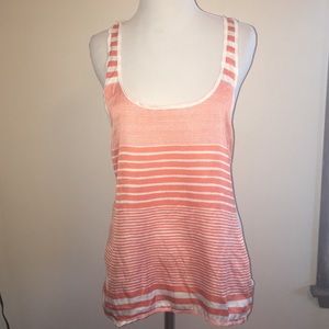 Orange Striped Tank