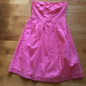 J crew strapless sun dress