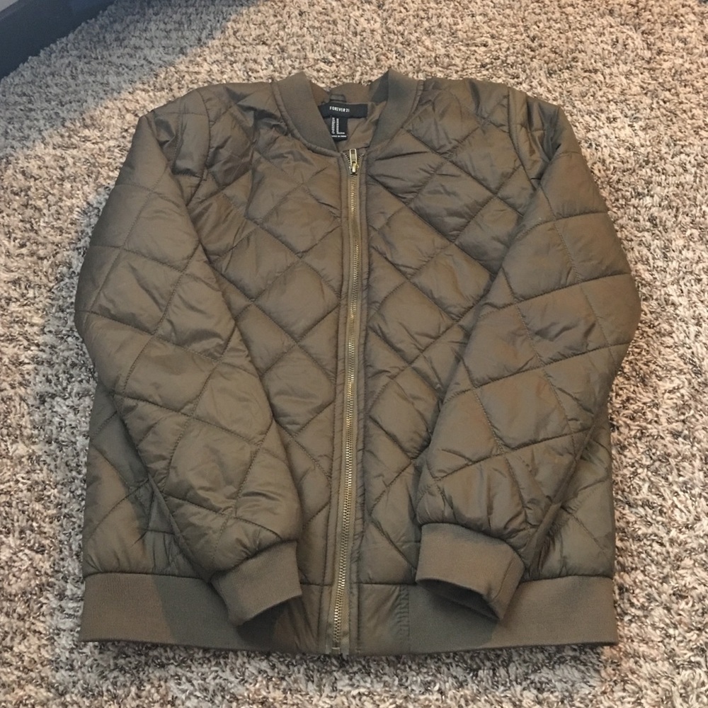 SOLD- Forever 21 bomber jacket
