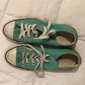 Turquoise Converse