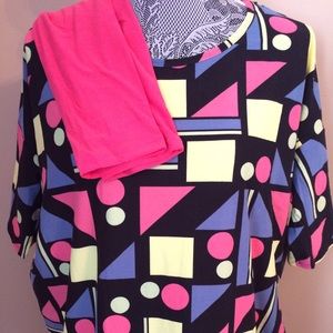 Lularoe Small Irma & OS leggings