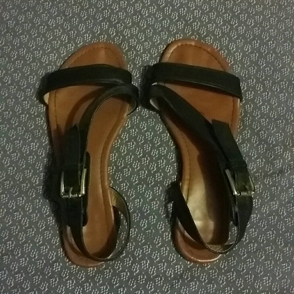 Black Strappy sandals