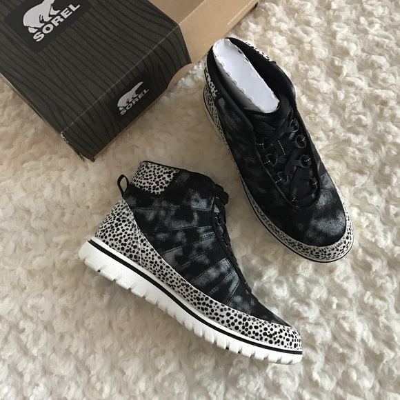 Sorel Shoes - SOLD! SOREL Tivoli Lux Genuine Calf Fur Sneaker
