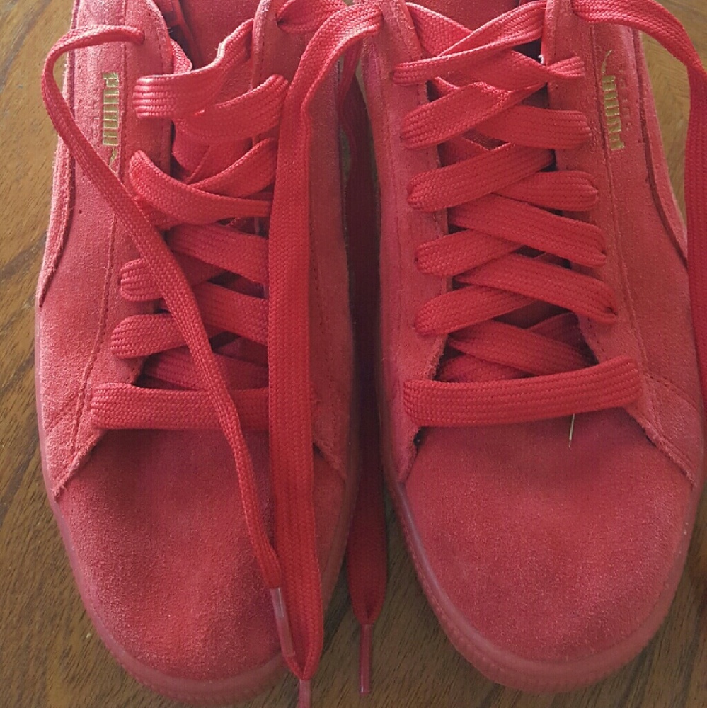 Puma Red Suede