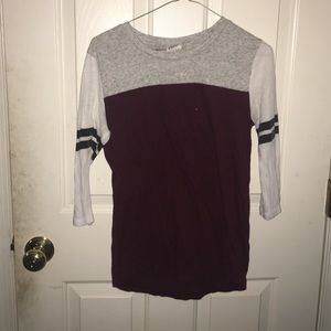 Victoria's Secret pink baseball tee