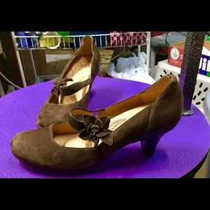 Sofft Leather Mary Jane Pumps NW