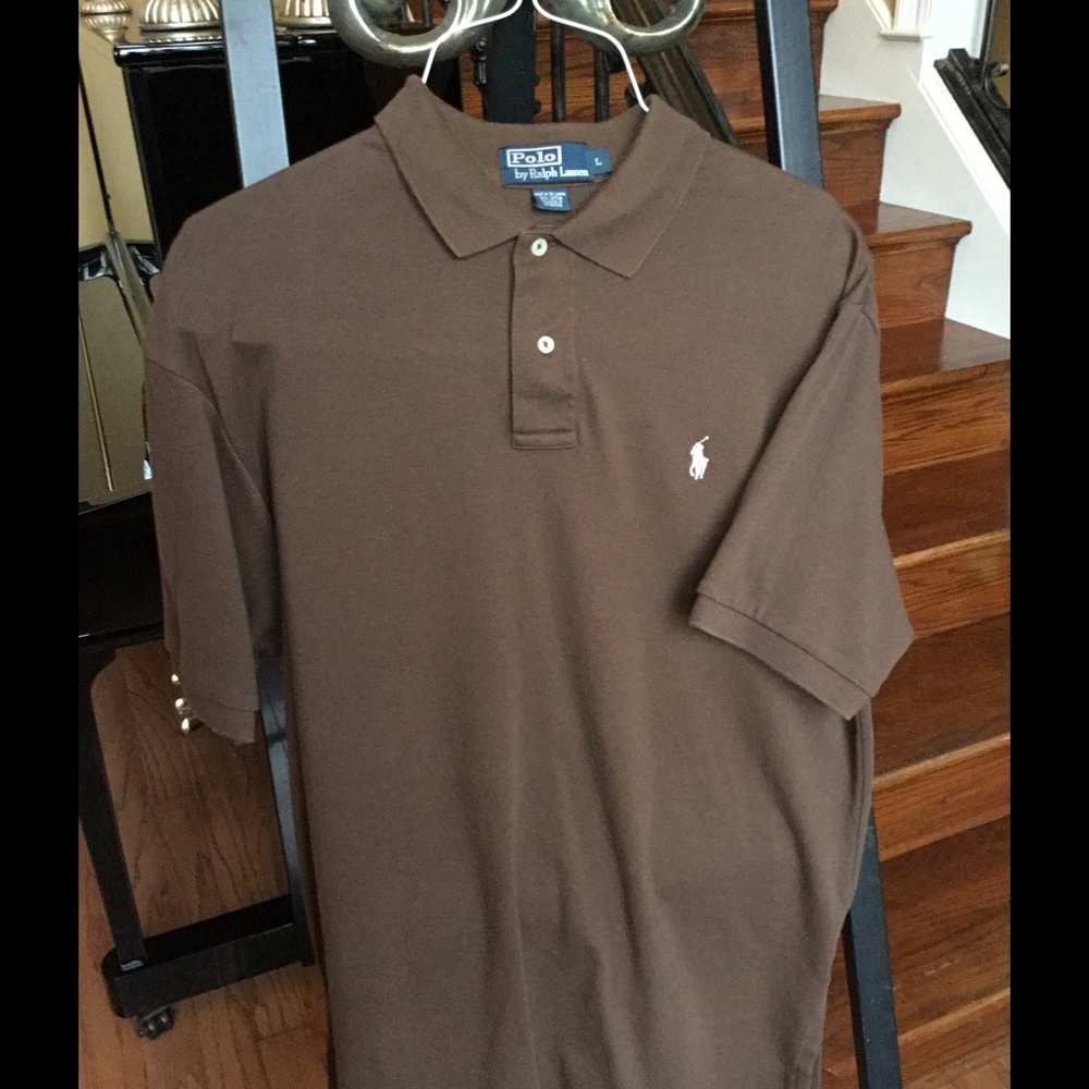 Mens large Ralph Lauren polo short sleeve shirt